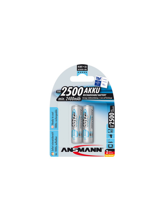 ΕΠΑΝΟΦΟΡΤΙΖΟΜΕΝΕΣ ΜΠΑΤΑΡΙΕΣ NiMh AA 2500 mAh