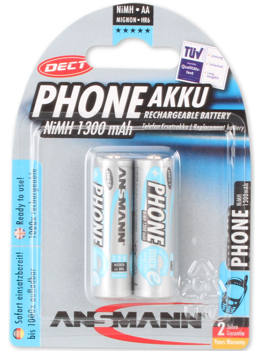 ΕΠΑΝΟΦΟΡΤΙΖΟΜΕΝΕΣ ΜΠΑΤΑΡΙΕΣ  LR6 AA 1300 mAh