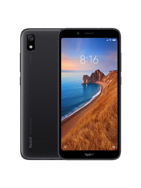 Xiaomi Redmi 7A Dual Sim 16GB/2GB Black EU (Ελληνικό Μενού)