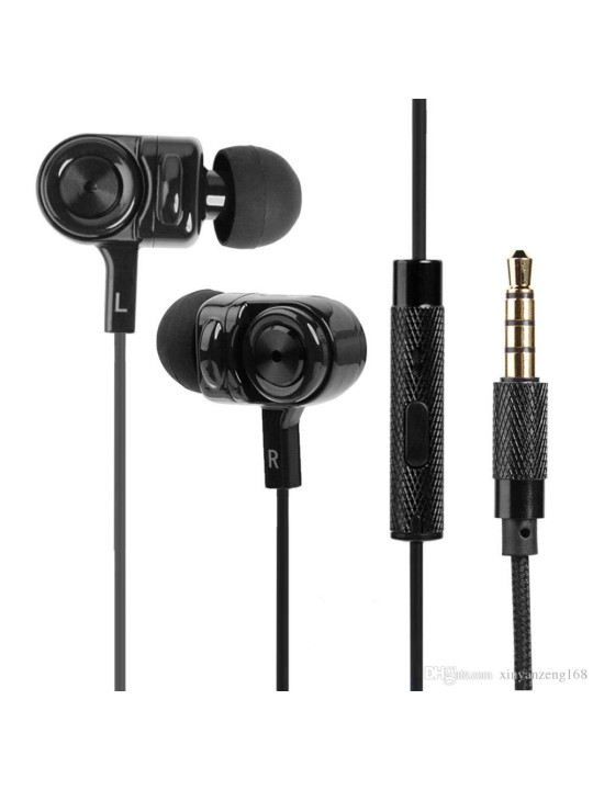 Gaming Earphones Remax Vibration RM-900F Μαύρα