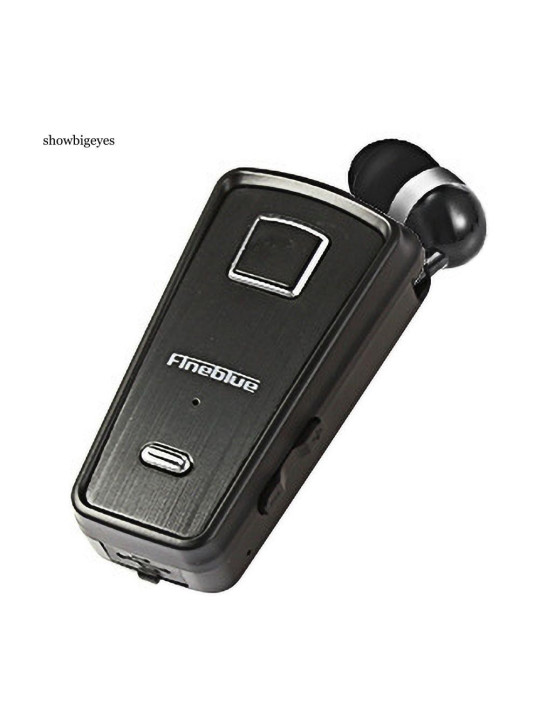 Ακουστικό Bluetooth Fineblue Hands Free F980, σε μαύρο χρώμα