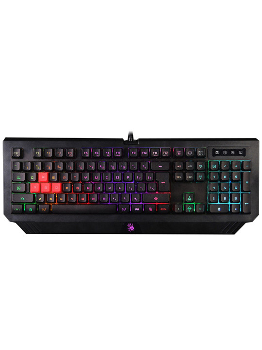 BLOODY ενσύρματο gaming πληκτρολόγιο BLD-B120N, RGB Backlit, μαύρο 46517