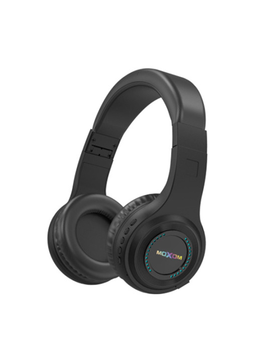 Επαναφορτιζόμενα Headset Moxom MX-WL15 Stereo Wireless Bluetooth 7 Μαύρα