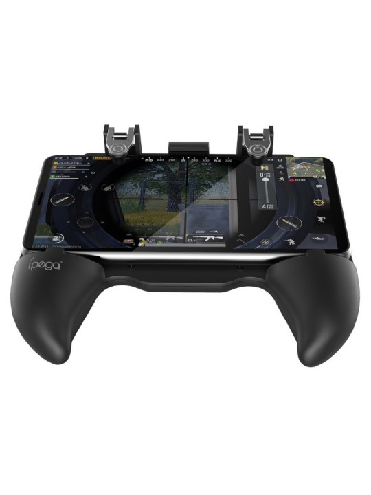 ipega PG-9117 Shooting Mobile Game Retractable Game Controller, Compatible with Mobile Phone Width: 65-80mm(Black)