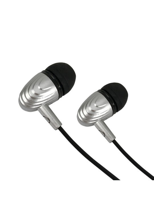 EARPHONES ΜΕ ΜΙΚΡΟΦΩΝΟ  EH193 BLACK-WHITE