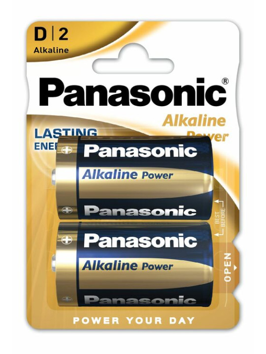 PANASONIC Alkaline Power LR20 D BL2