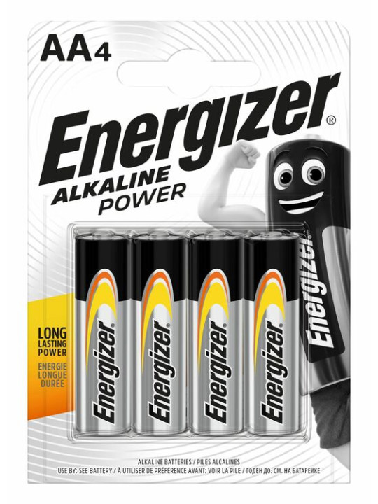 ENERGIZER Alkaline Power LR6 AA BL4