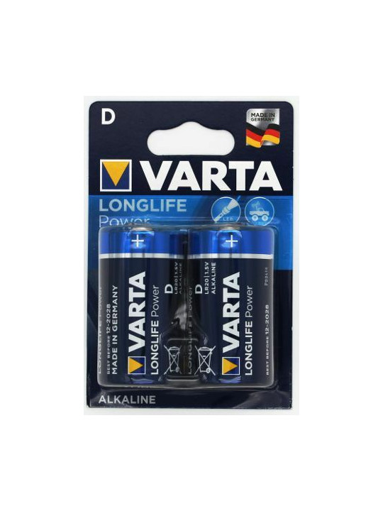 VARTA Longlife Power  D BL2 EU-Blister