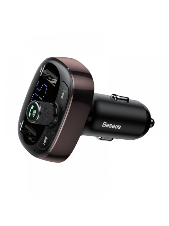 Baseus CCALL-TM0A FM Transmitter Bluetooth USB microSD (Blue)