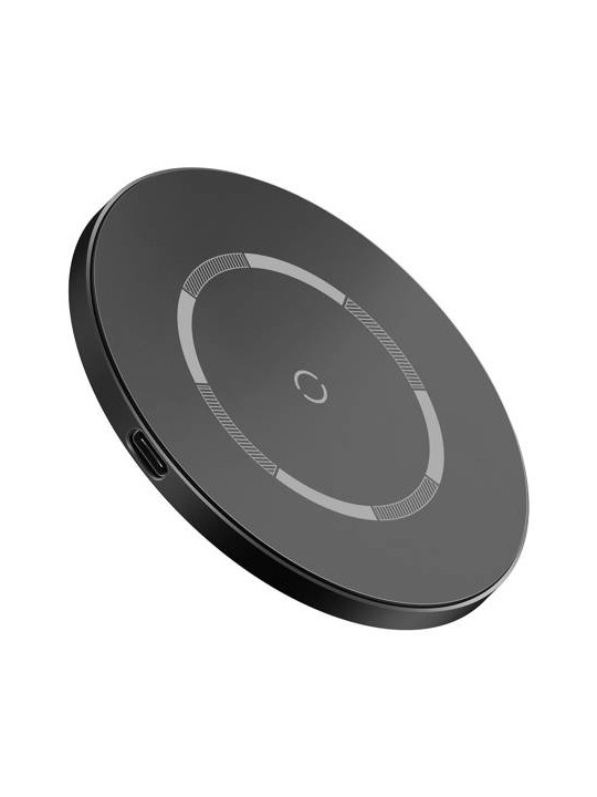Baseus magnetic wireless Qi charger 15 W (MagSafe compatible for iPhone) black (WXJK-E01)