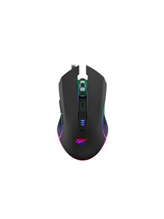 Gaming mouse Havit GAMENOTE MS1018 RGB 1000-3200 DPI