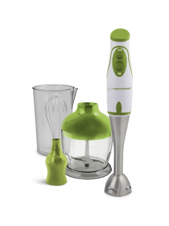 Esperanza EKM003G blender 0.75 L Immersion blender Green,White 450 W