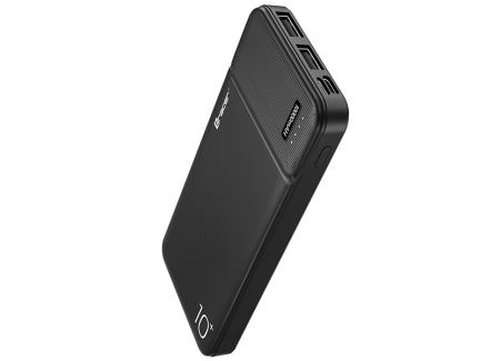 Powerbank TRACER 10000 mAh 2A slim Black